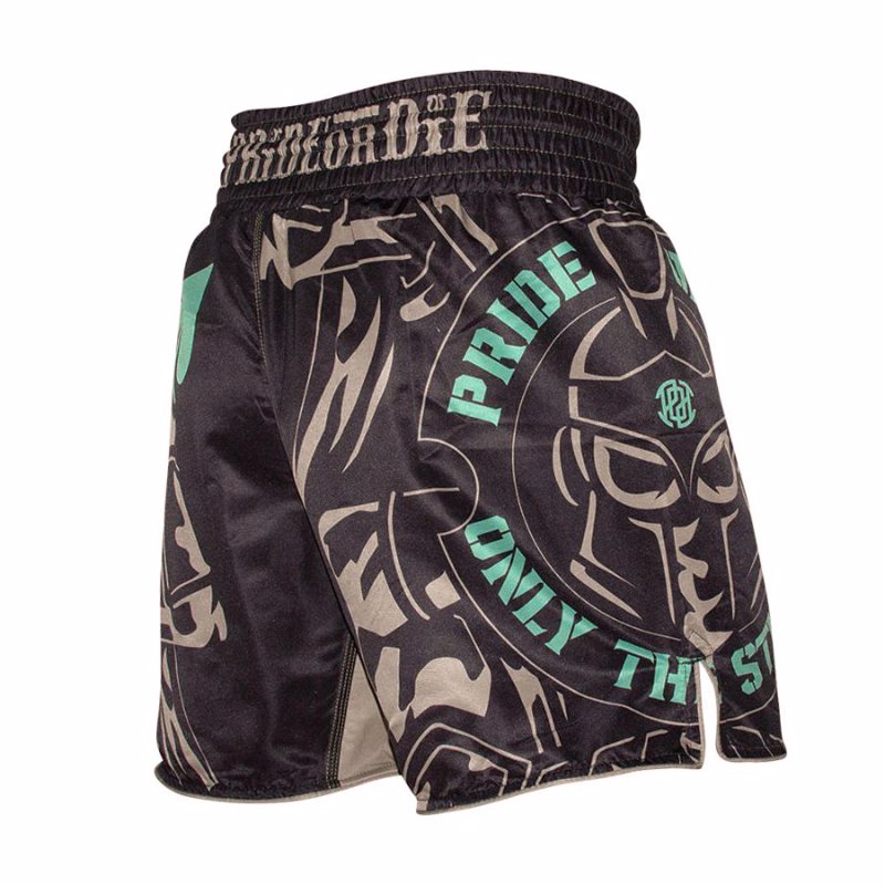 Pride Or Die only the strong MMA Shorts - Black